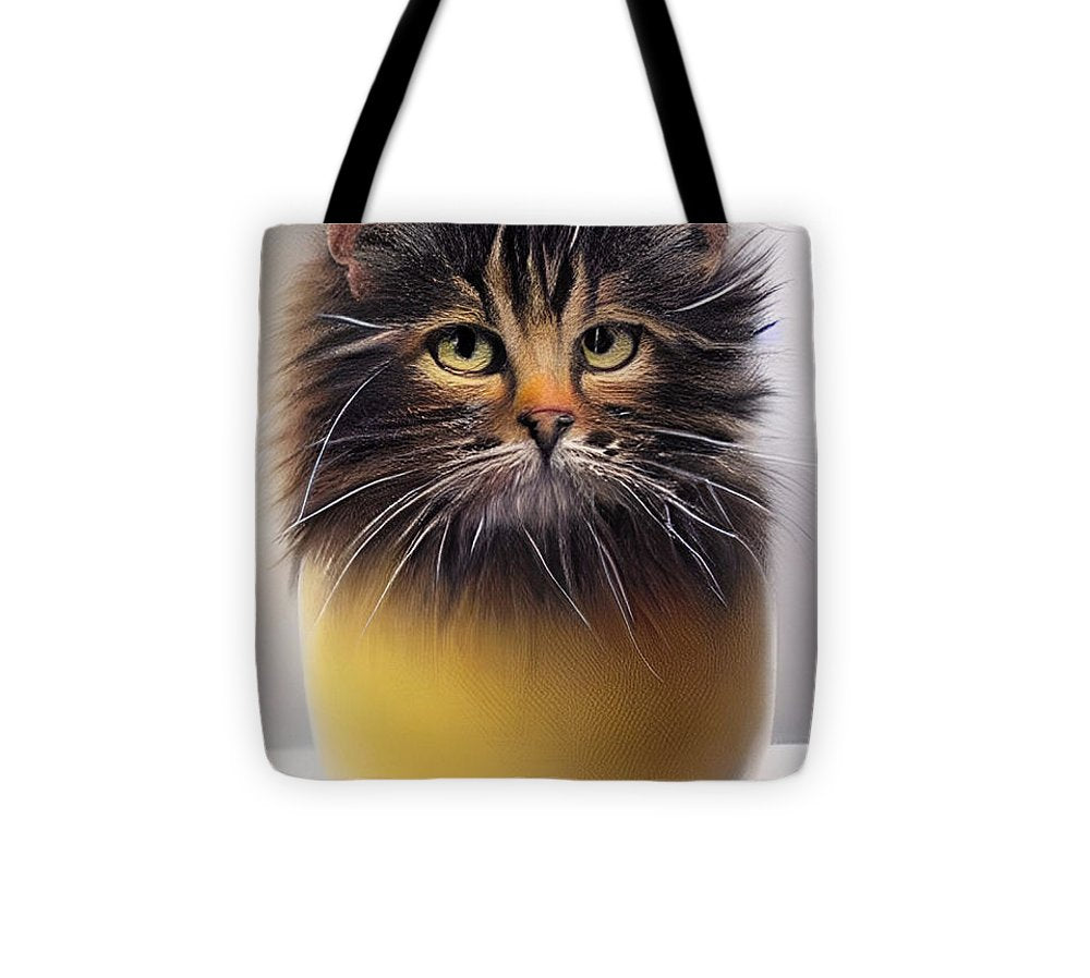 Teacup Cat - Tote Bag