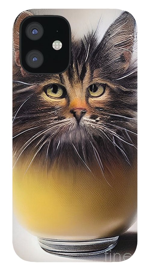 Teacup Cat - Phone Case