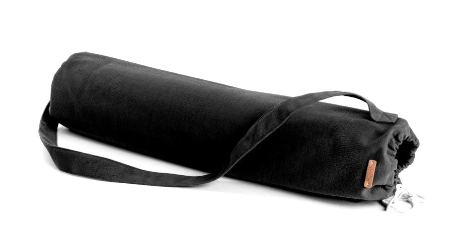Portrait Of A Woman In Black And White - Yoga Mat