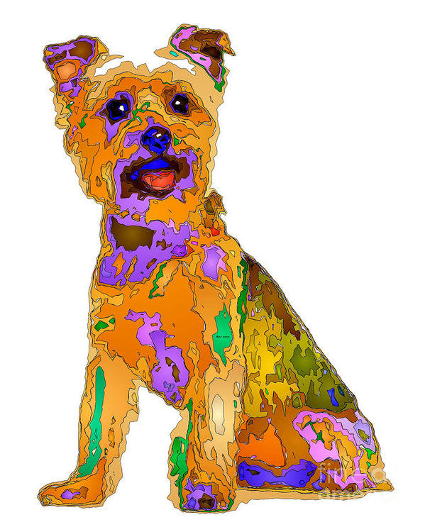 Art Print - The Best Dog. Pet Series