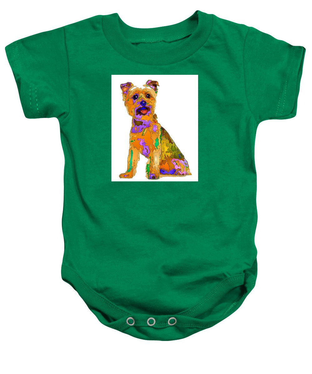 Baby Onesie - The Best Dog. Pet Series