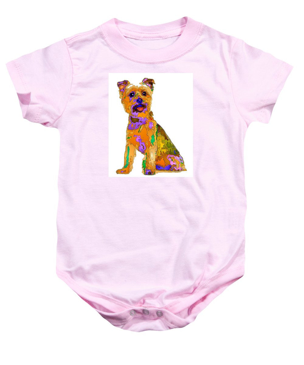 Baby Onesie - The Best Dog. Pet Series