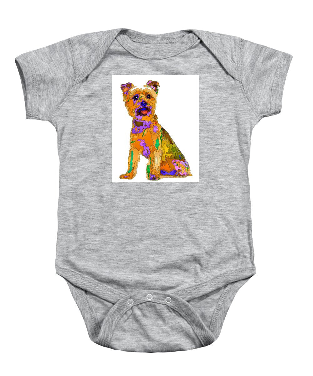 Baby Onesie - The Best Dog. Pet Series