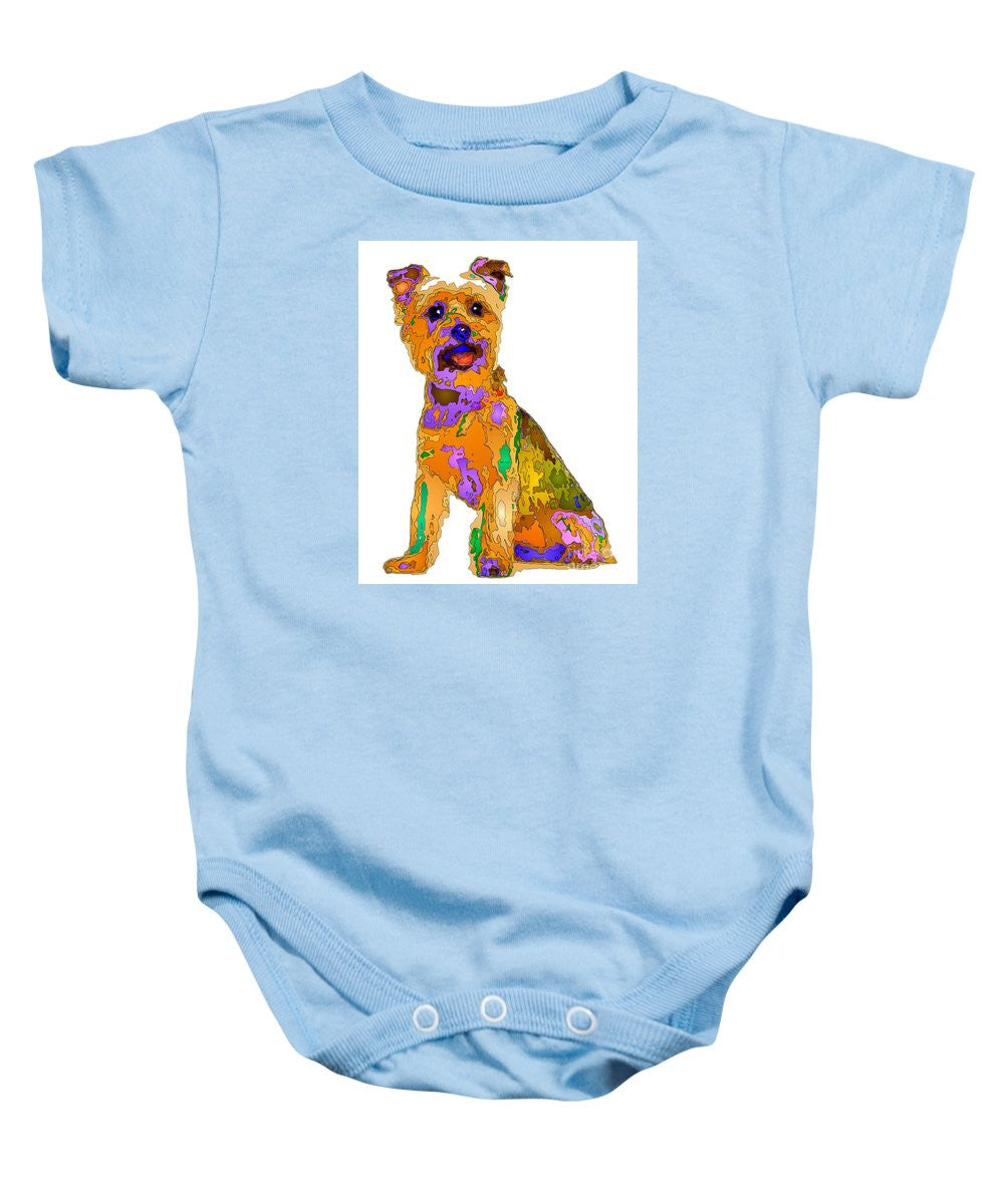 Baby Onesie - The Best Dog. Pet Series