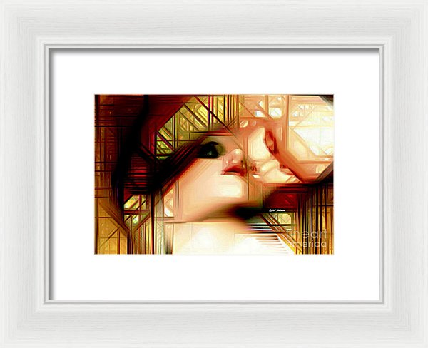 The Kiss  - Framed Print