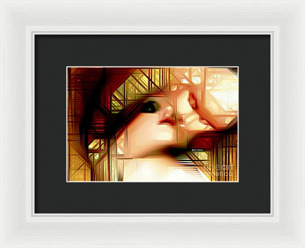 The Kiss  - Framed Print