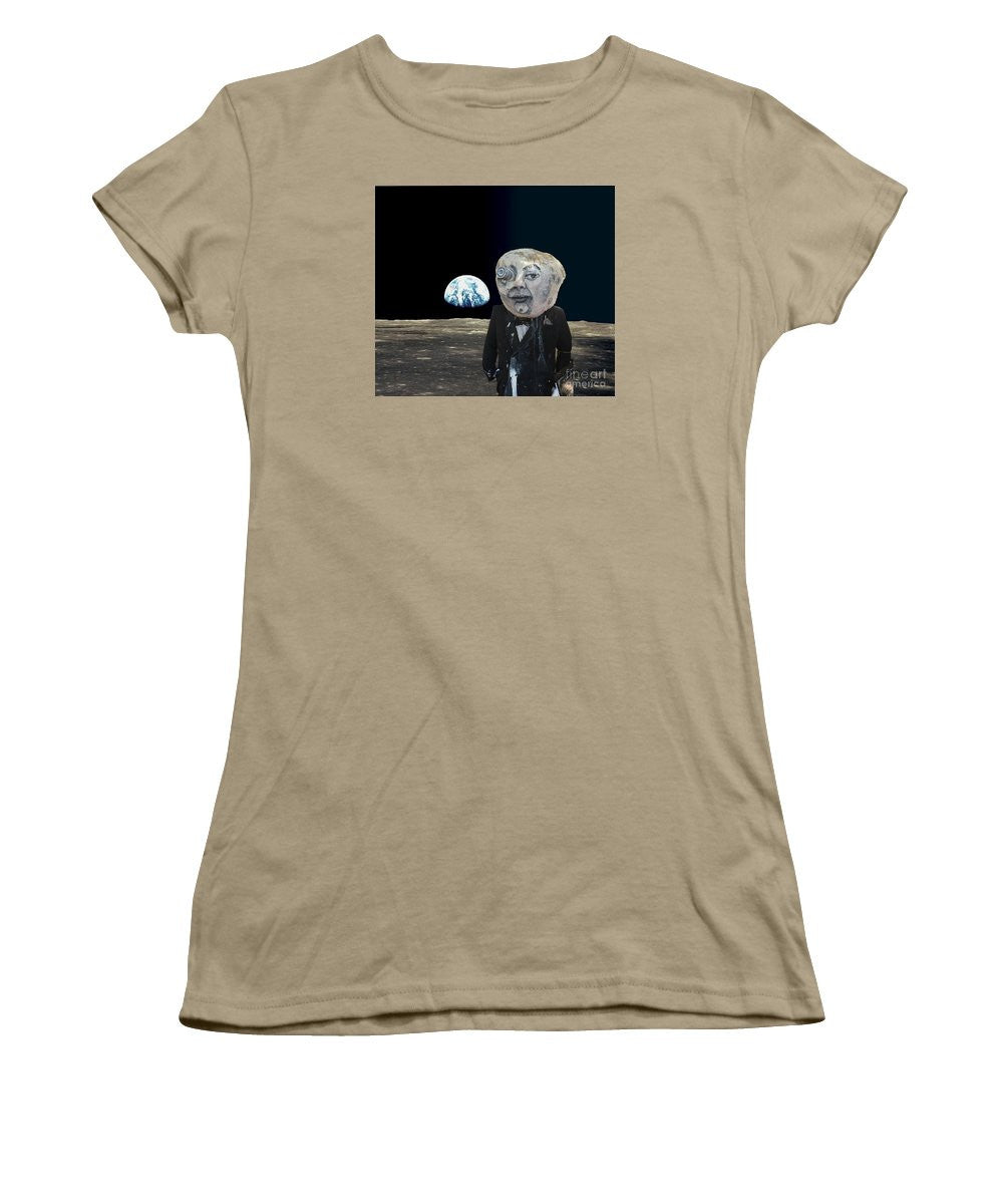 Women's T-Shirt (Junior Cut) - The Man In The Moon