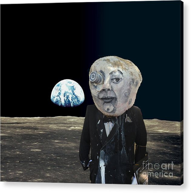 Acrylic Print - The Man In The Moon