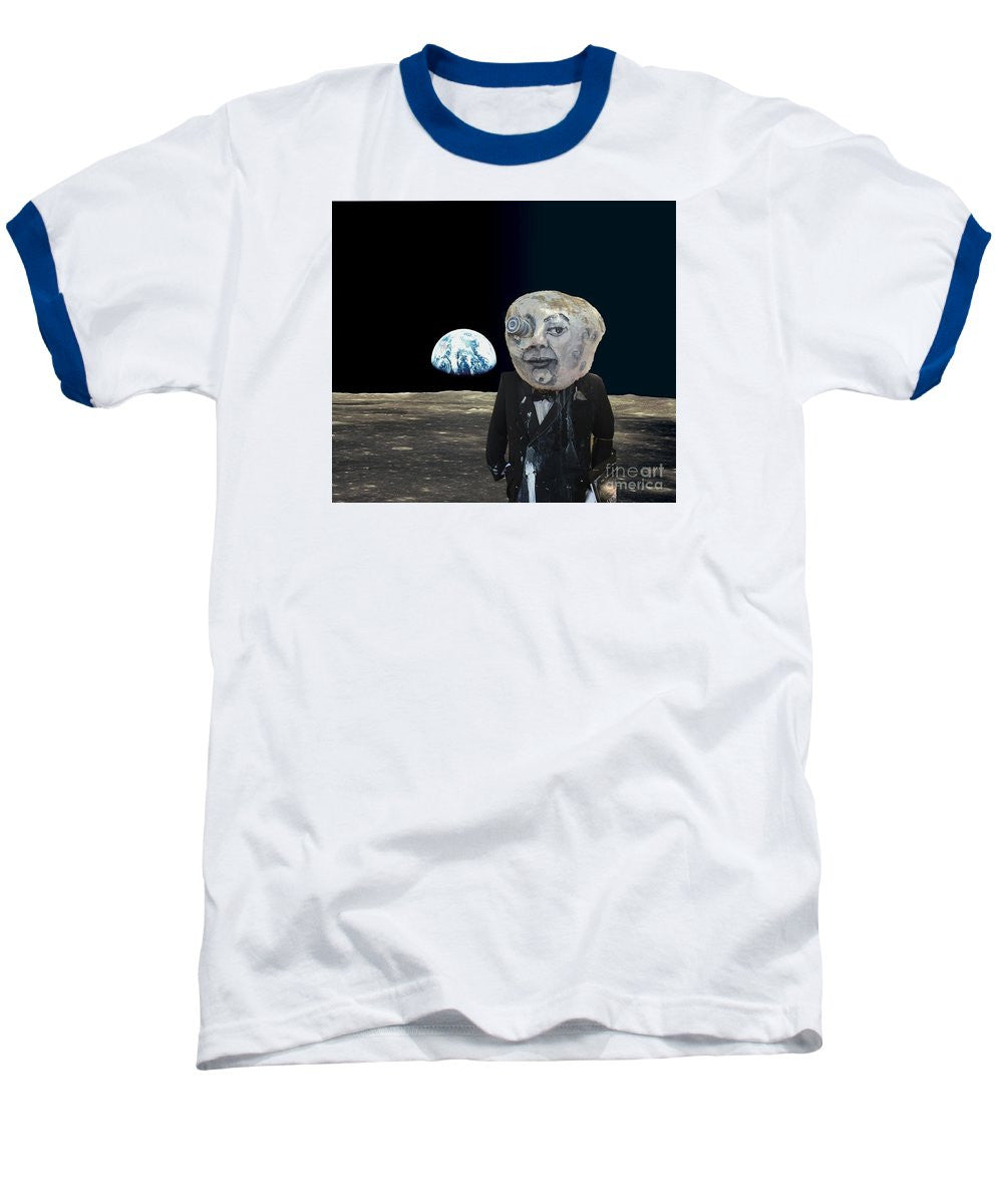 Baseball T-Shirt - The Man In The Moon