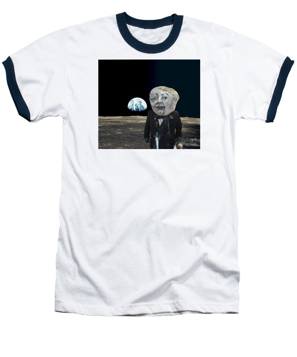 Baseball T-Shirt - The Man In The Moon