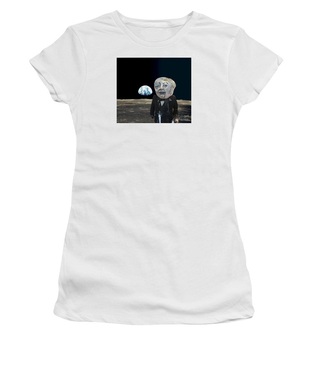 Women's T-Shirt (Junior Cut) - The Man In The Moon