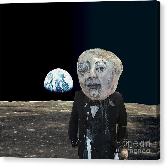 Canvas Print - The Man In The Moon