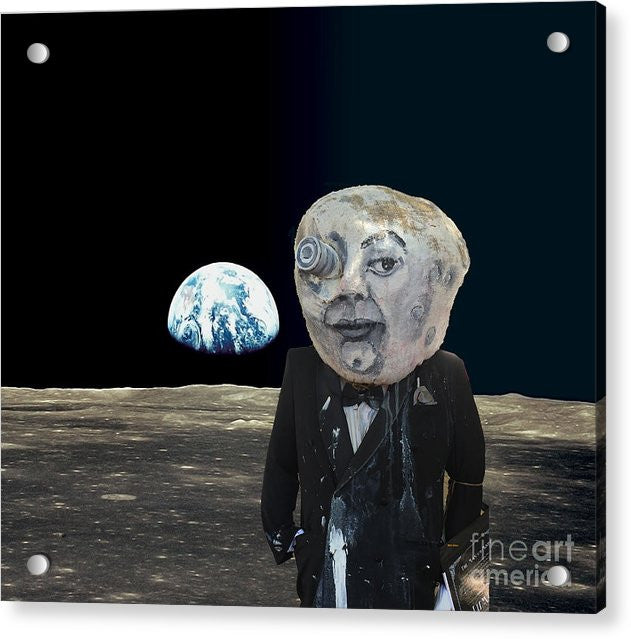 Acrylic Print - The Man In The Moon