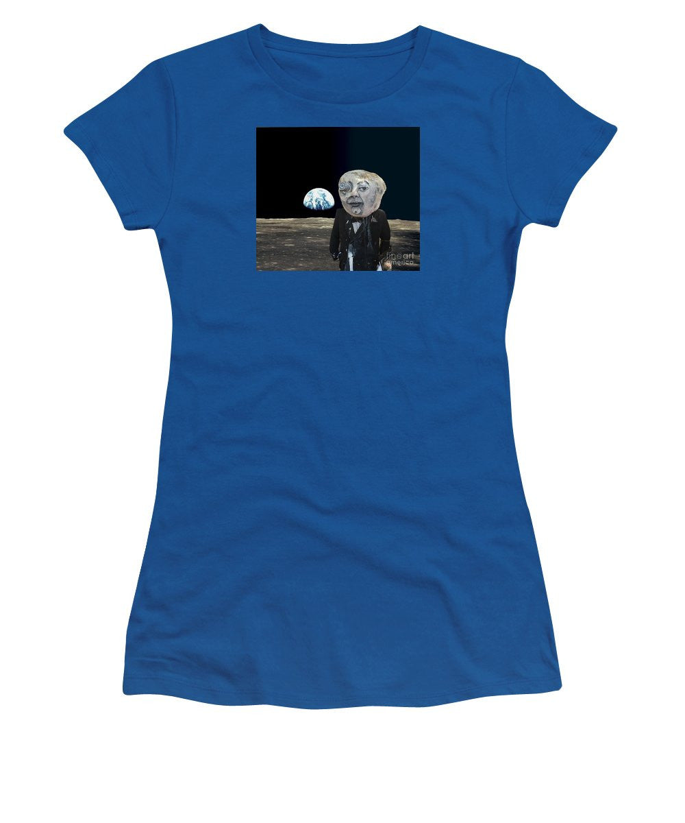 Women's T-Shirt (Junior Cut) - The Man In The Moon