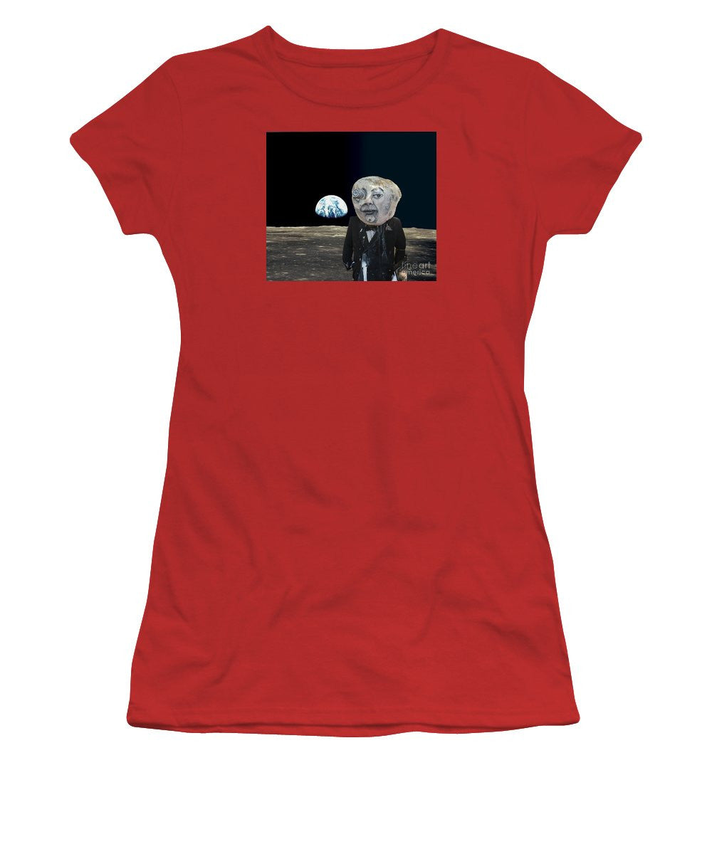 Women's T-Shirt (Junior Cut) - The Man In The Moon