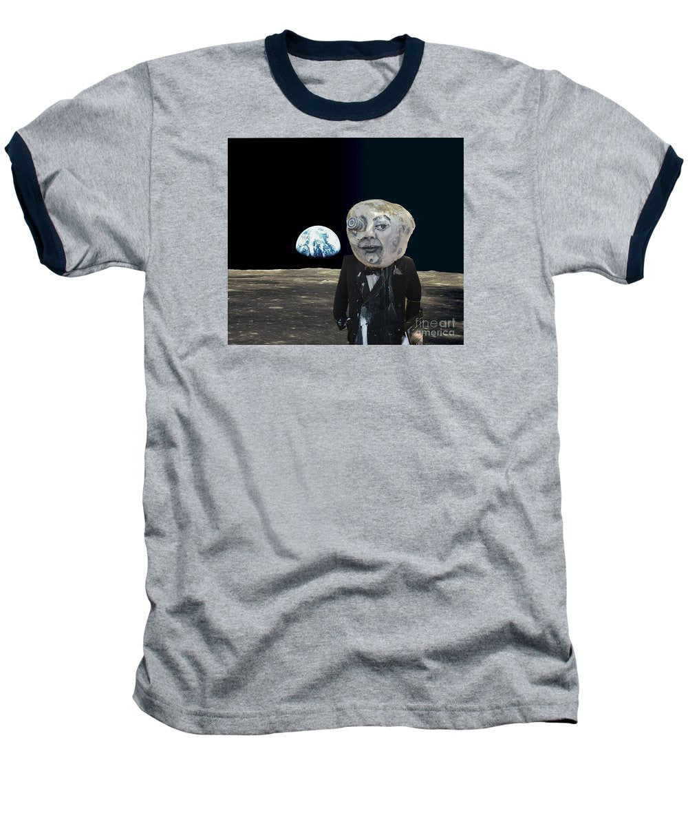 Baseball T-Shirt - The Man In The Moon