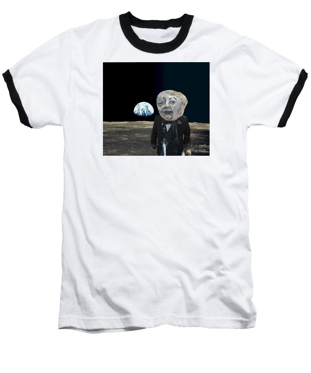 Baseball T-Shirt - The Man In The Moon