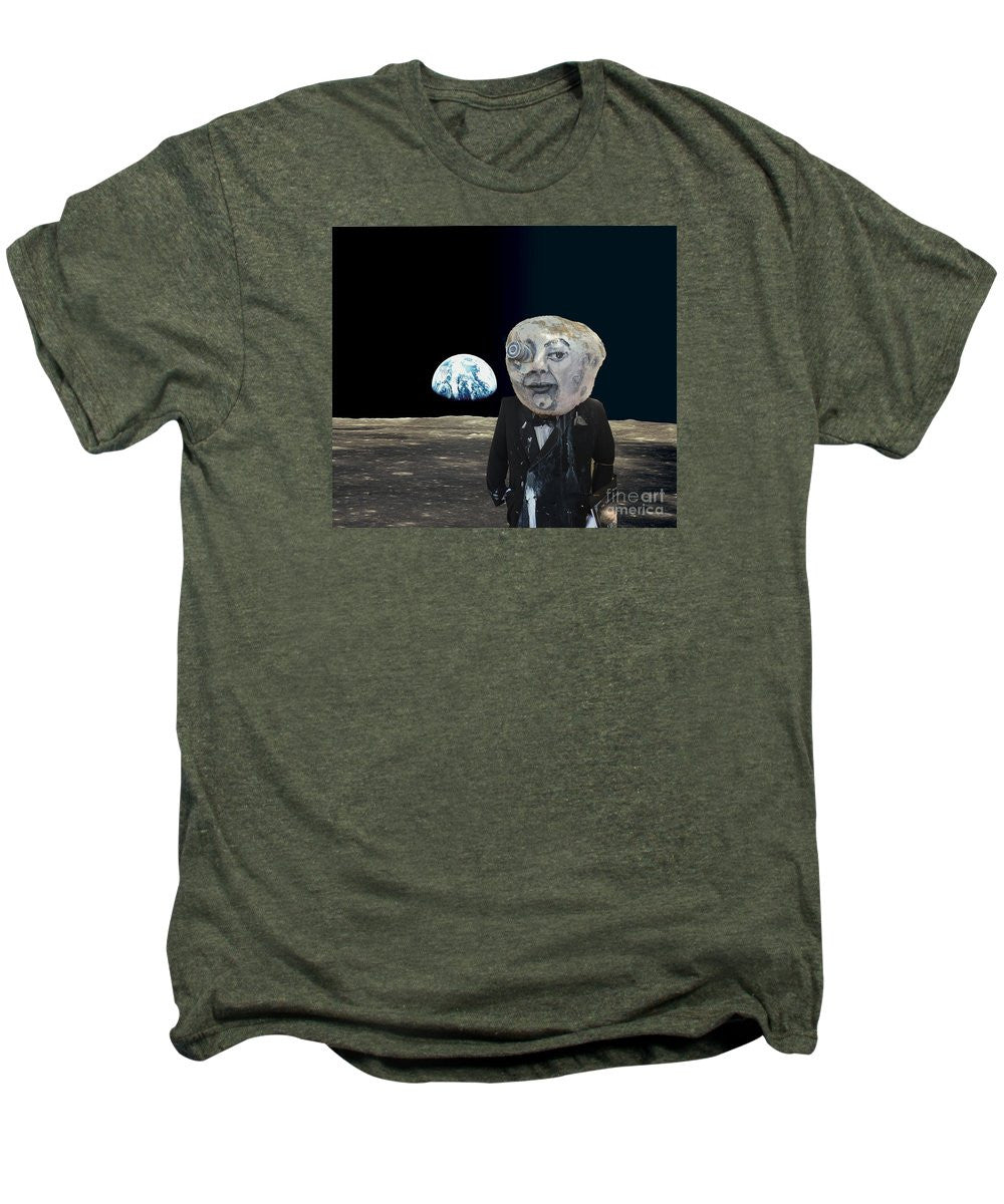 Men's Premium T-Shirt - The Man In The Moon