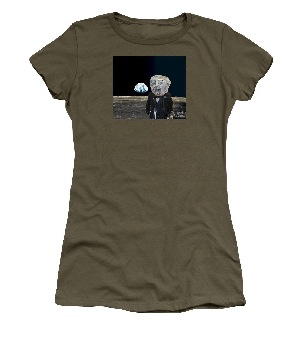 Women's T-Shirt (Junior Cut) - The Man In The Moon