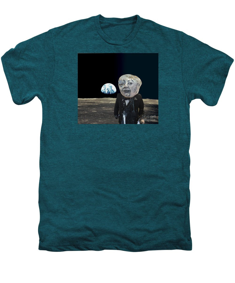 Men's Premium T-Shirt - The Man In The Moon