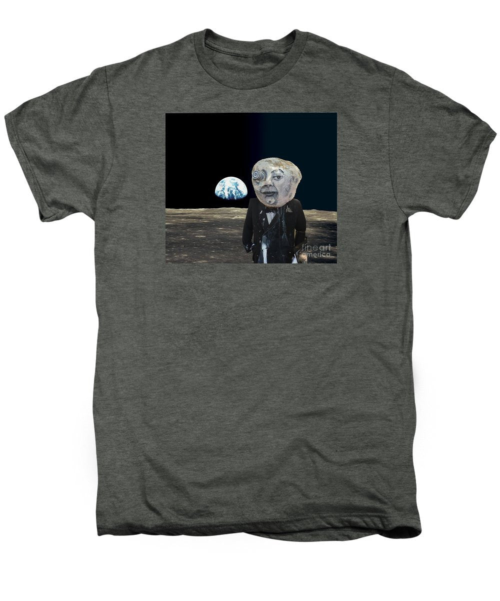 Men's Premium T-Shirt - The Man In The Moon