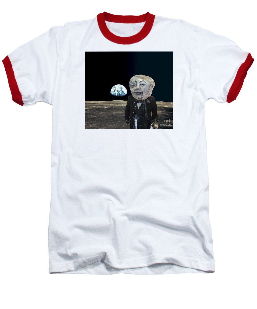 Baseball T-Shirt - The Man In The Moon