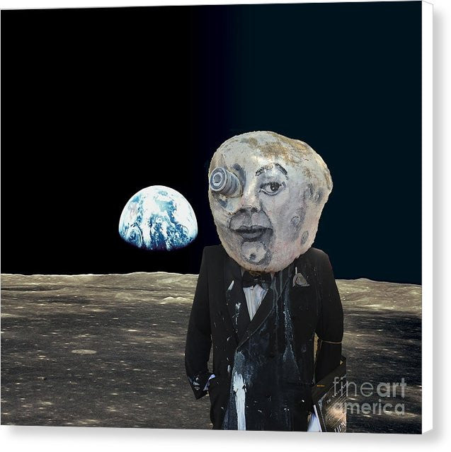 Canvas Print - The Man In The Moon