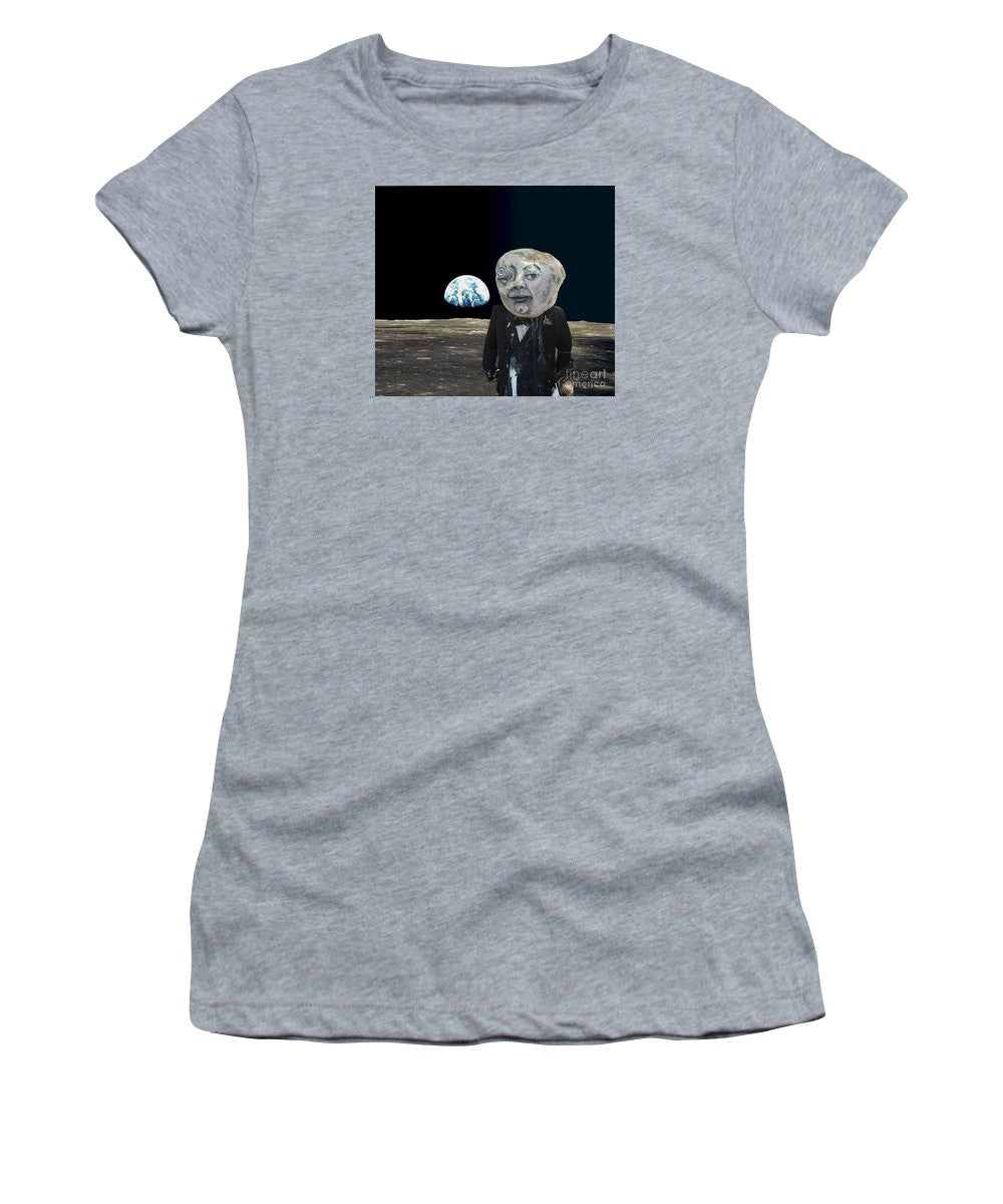 Women's T-Shirt (Junior Cut) - The Man In The Moon