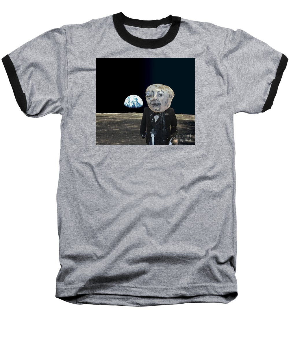 Baseball T-Shirt - The Man In The Moon