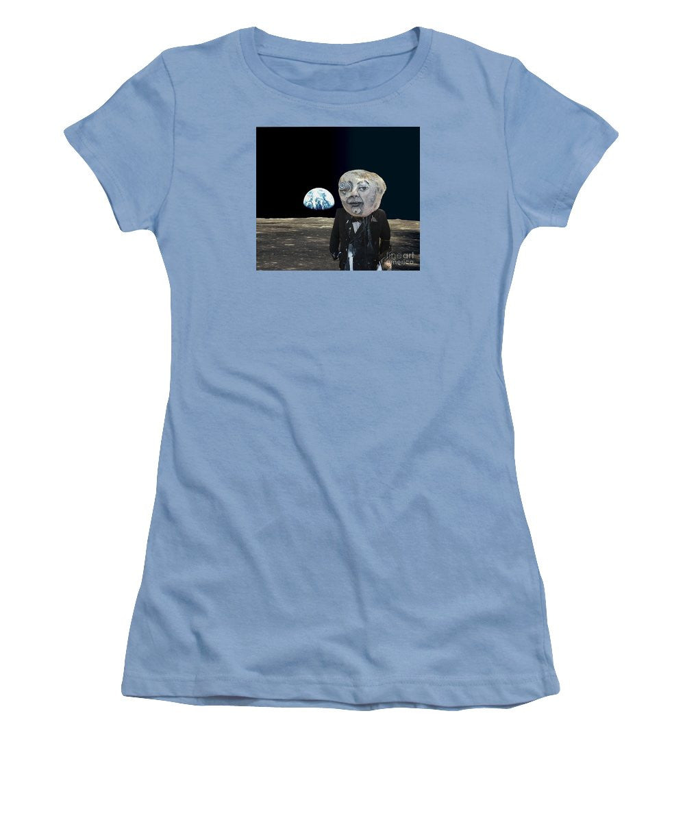 Women's T-Shirt (Junior Cut) - The Man In The Moon