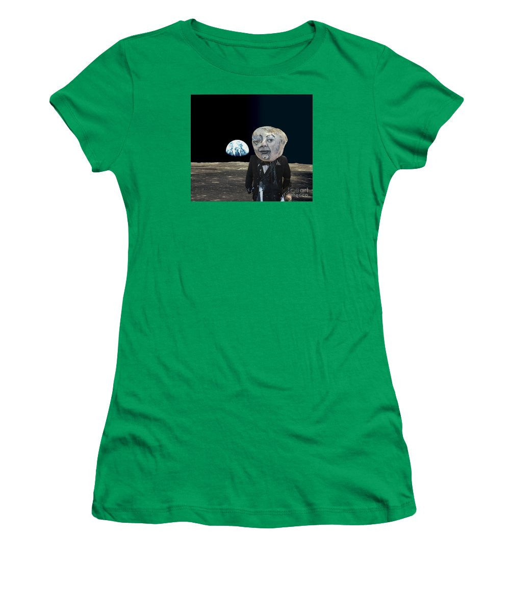 Women's T-Shirt (Junior Cut) - The Man In The Moon