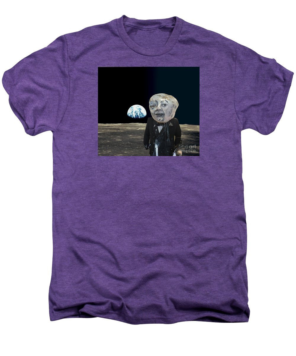 Men's Premium T-Shirt - The Man In The Moon