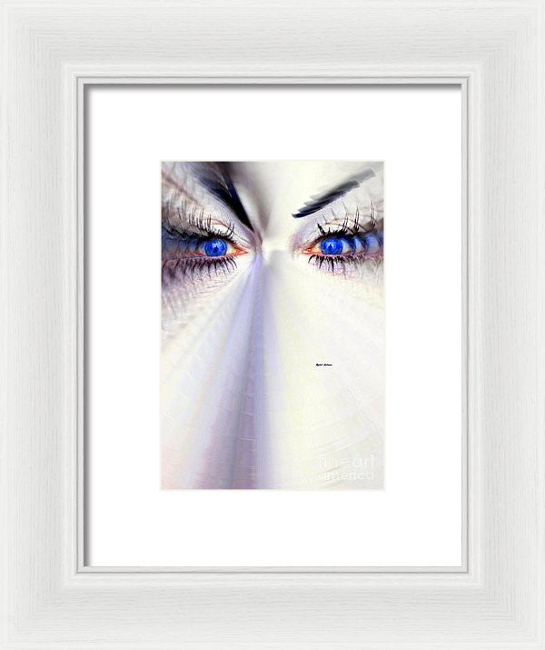 Framed Print - The Wind Blew Me