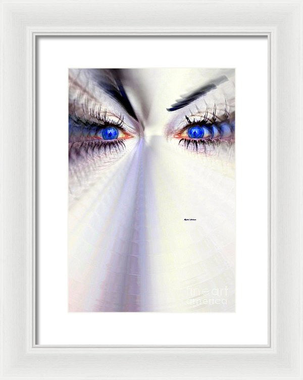 Framed Print - The Wind Blew Me