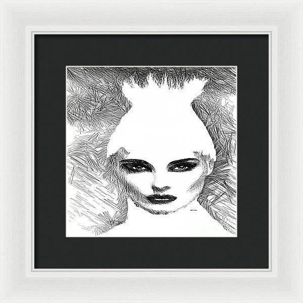 Framed Print - Thinking Cap