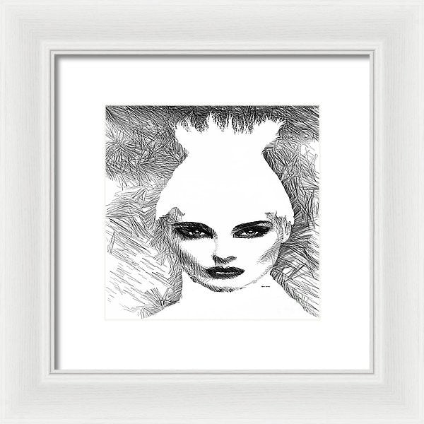 Framed Print - Thinking Cap