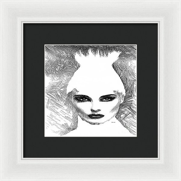 Framed Print - Thinking Cap