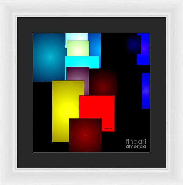 Framed Print - Timeless Squares