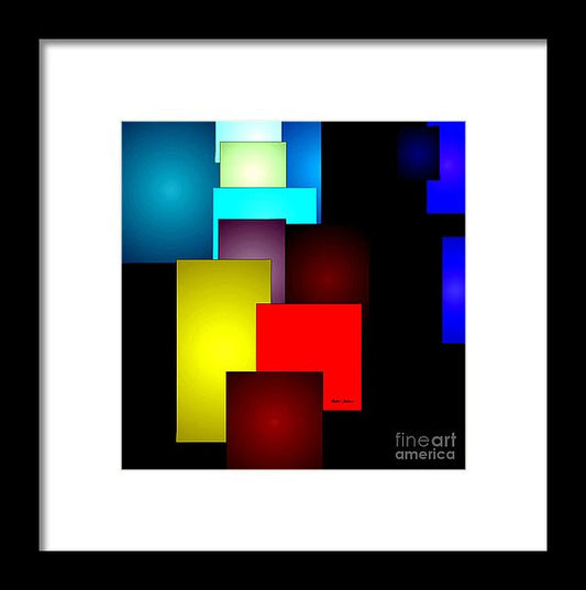 Framed Print - Timeless Squares