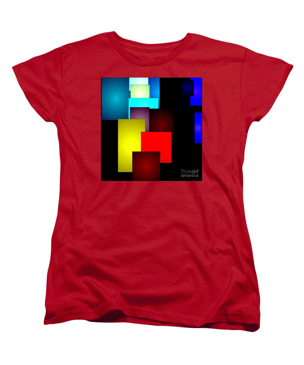 Women's T-Shirt (Standard Cut) - Timeless Squares