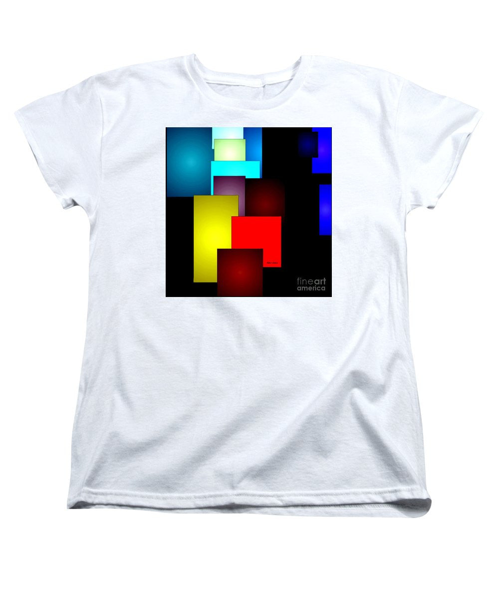 Women's T-Shirt (Standard Cut) - Timeless Squares