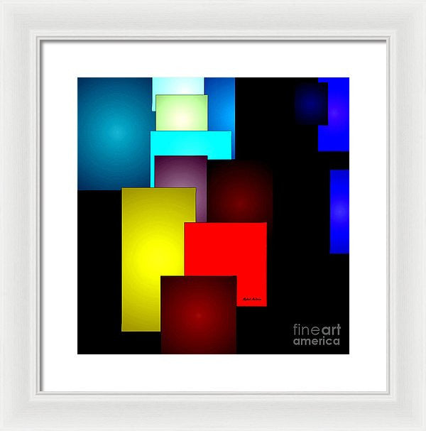 Framed Print - Timeless Squares