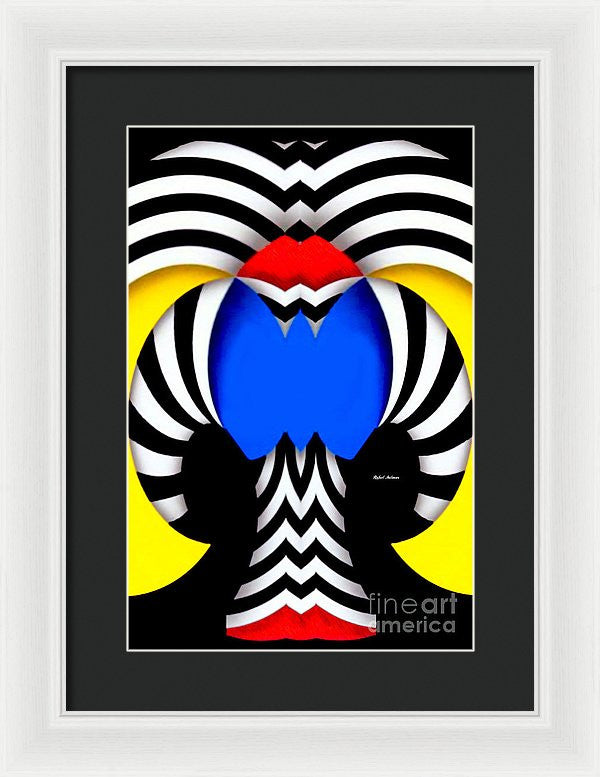 Framed Print - Tribute To Colombia
