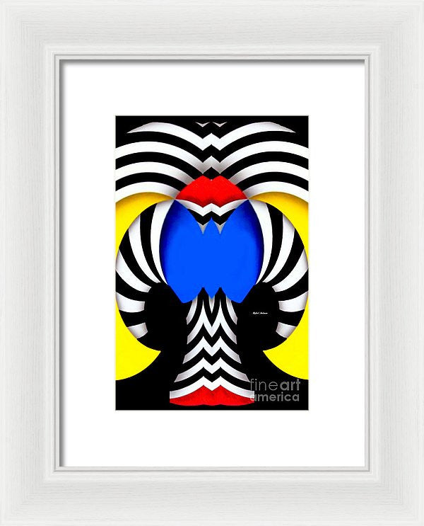 Framed Print - Tribute To Colombia