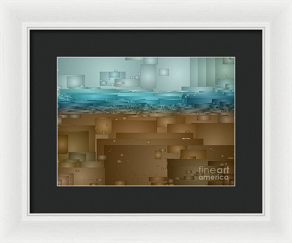 Framed Print - Tsunami