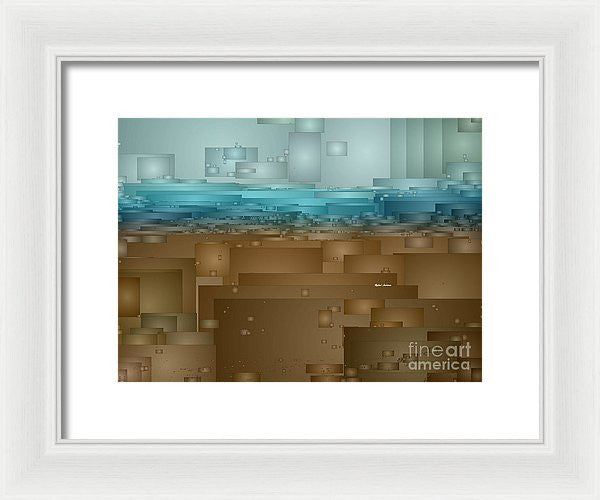 Framed Print - Tsunami