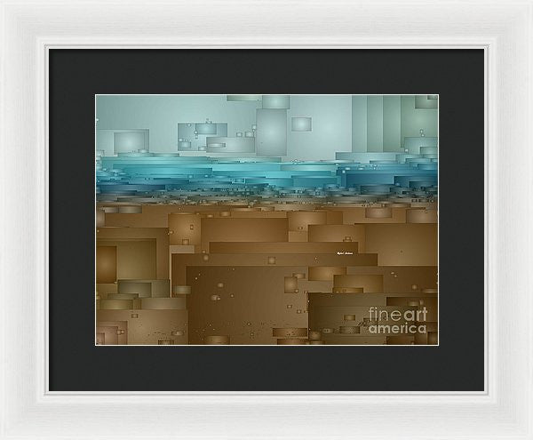 Framed Print - Tsunami