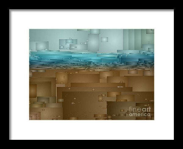 Framed Print - Tsunami