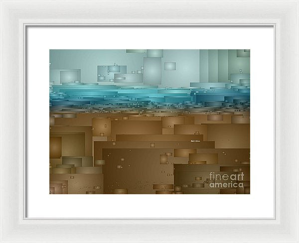 Framed Print - Tsunami