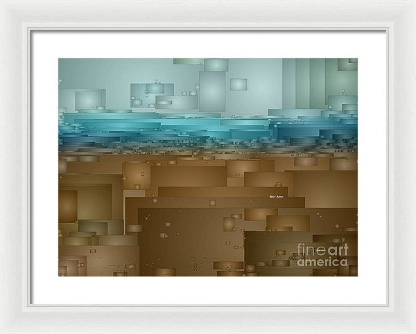 Framed Print - Tsunami